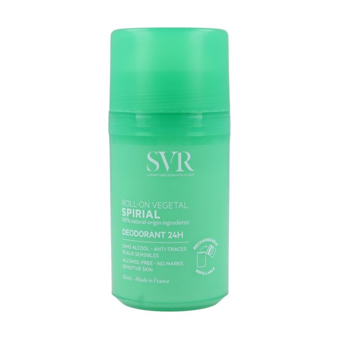 Déodorant Anti-Transpirant - SVR - Spirial Végétal - 50ml - 48h d'efficacité - Peaux sensibles