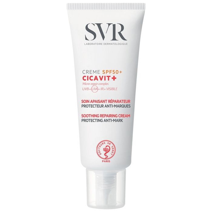 Crème réparatrice - SVR - Cicavit+ - SPF50+ - Anti-marques - Anti-irritations - Anti-rougeurs