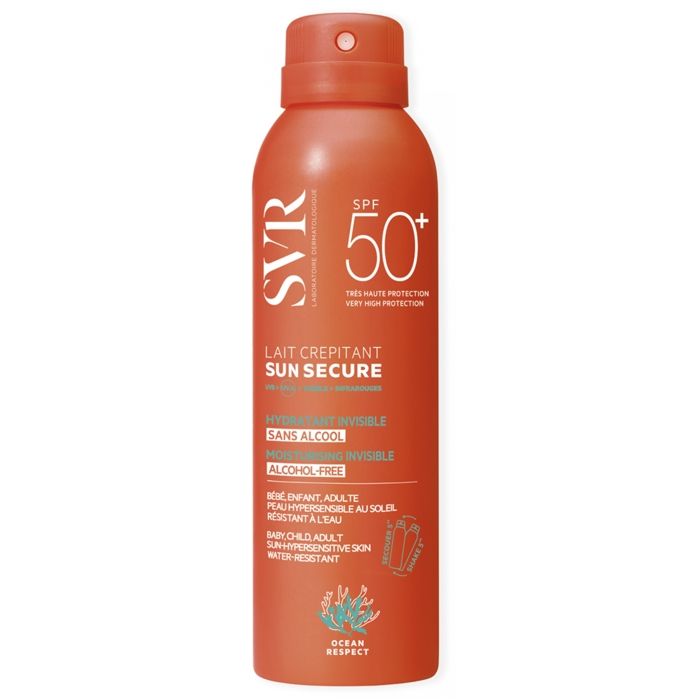 Svr Sun Secure Lait Crépitant Spf50+ 200 ml