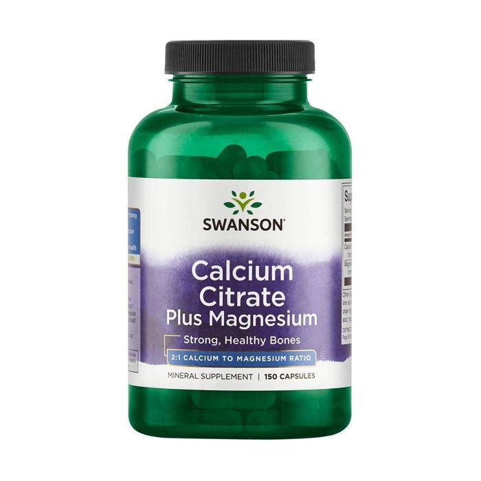 Swanson Calcium Citrate With Magnesium 150 Caps