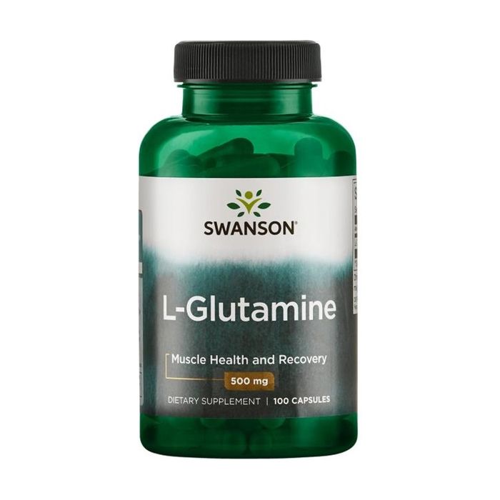 Swanson | L-GLUTAMINE 500mg - 100 caps