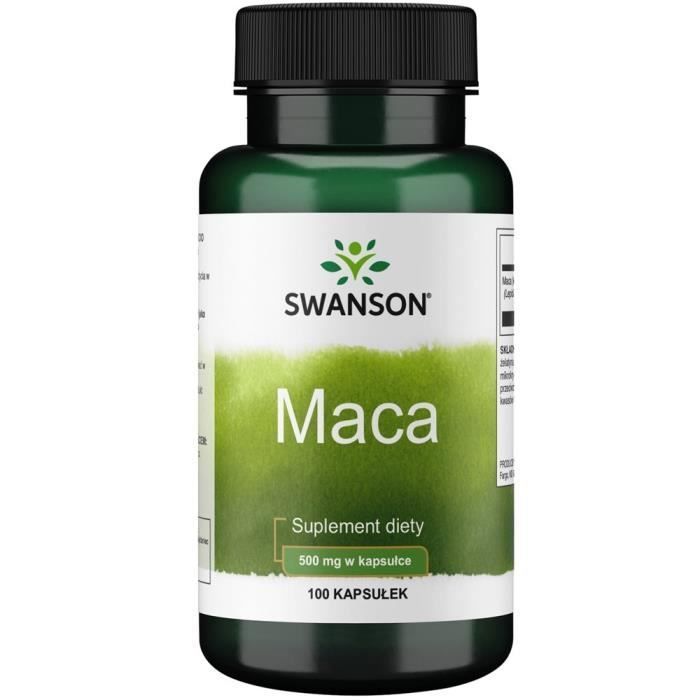 Compléments alimentaires Maca 500 MG BI7639 , Swanson,