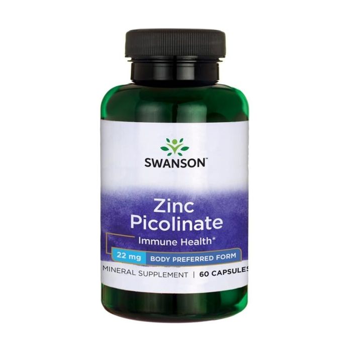 Compléments alimentaires Zinc Picolinate 22 MG BI7329 , Swanson,