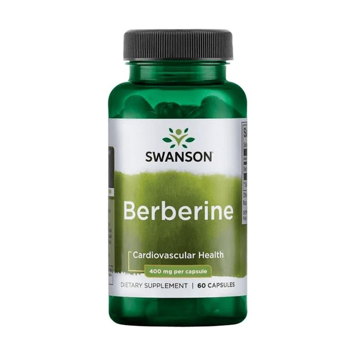 SWANSON Berbérine 400 mg – Soutien Métabolique et Équilibre Glycémique – 60 Gélules