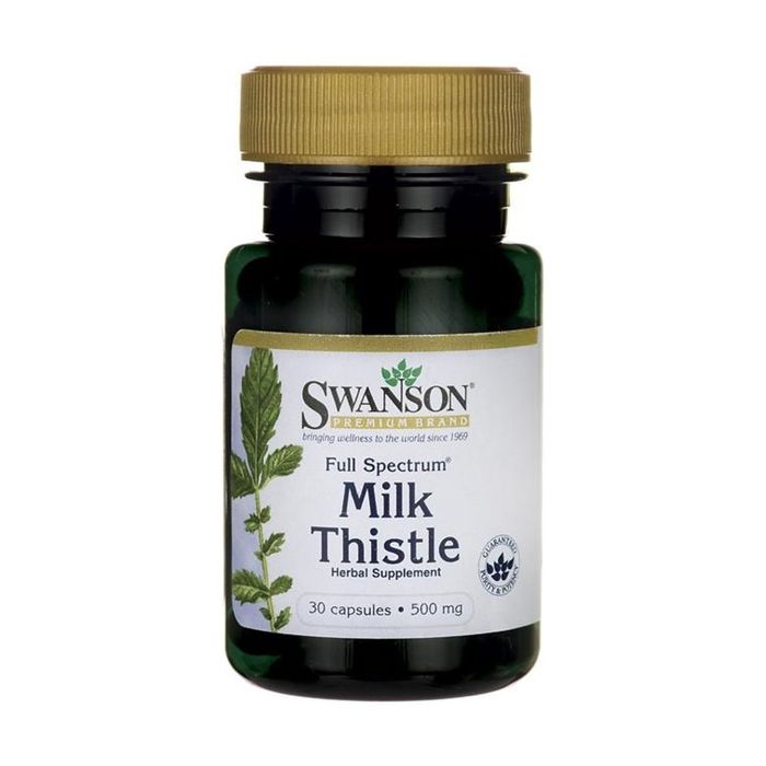 Compléments alimentaires Full Spectrum Milk Thistle BI7469 30pcs, Swanson, Usa