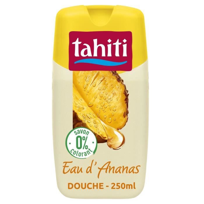 TAHITI Gel douche Paradis 0% Eau d'ananas - 250 ml