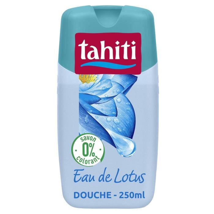 TAHITI Gel douche Paradis 0% Eau de Lotus - 250 ml