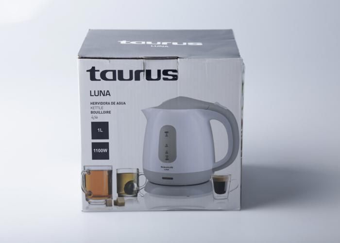 Bouilloire électrique - Luna - 1L - 1100W - Plastique - Arrêt automatique