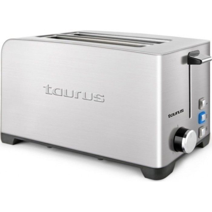 Grille-pain TAURUS MyToast Duplo Legend 2R - 1400W - 2 emplacements - Fonction dégivrage - Noir