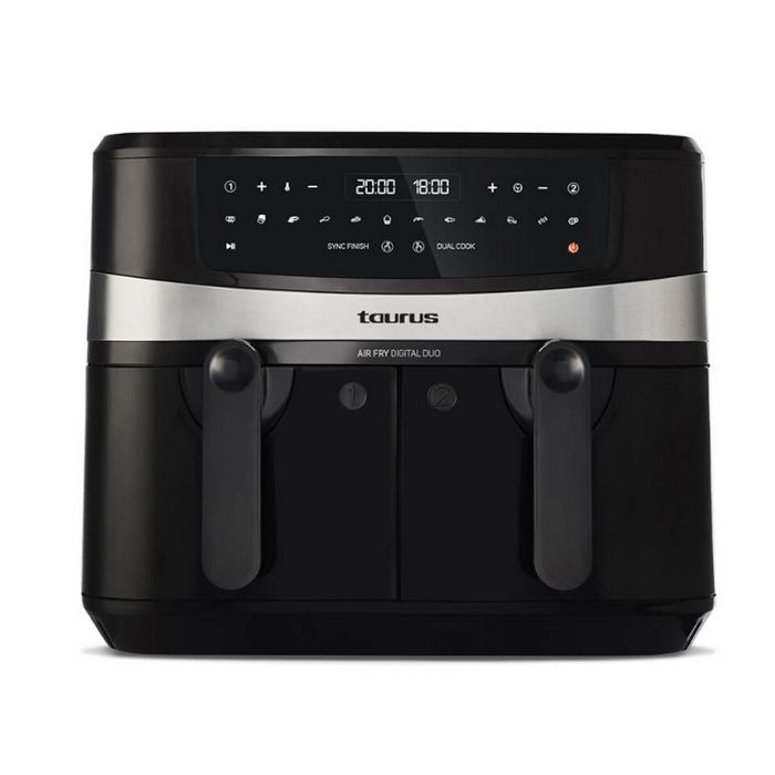 Friteuse sans huile - Taurus - AirFry Digital Duo - 2 paniers - 9 litres - 2600 Watts