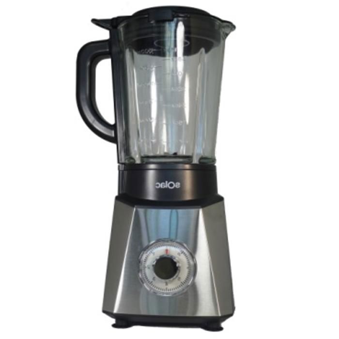 Blender Robot Mixeur Tiger bol en verre1.5L,1200w 4 lames inox-2ans de garantie