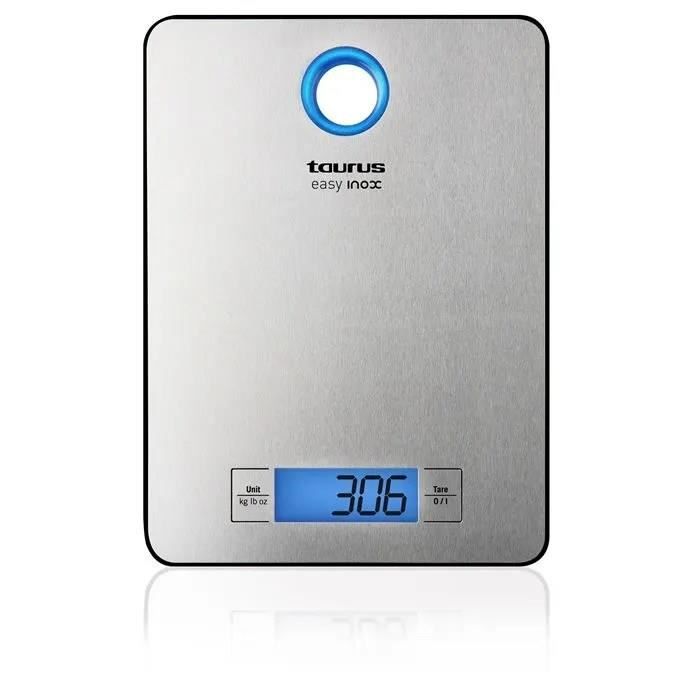 TAURUS Balance de cuisine EASY INOX - Inox