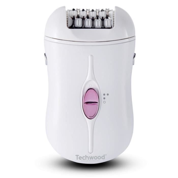 Épilateur rechargeable - TECHWOOD - Non spécifié - Ergonomique - Léger - Autonomie 60 min