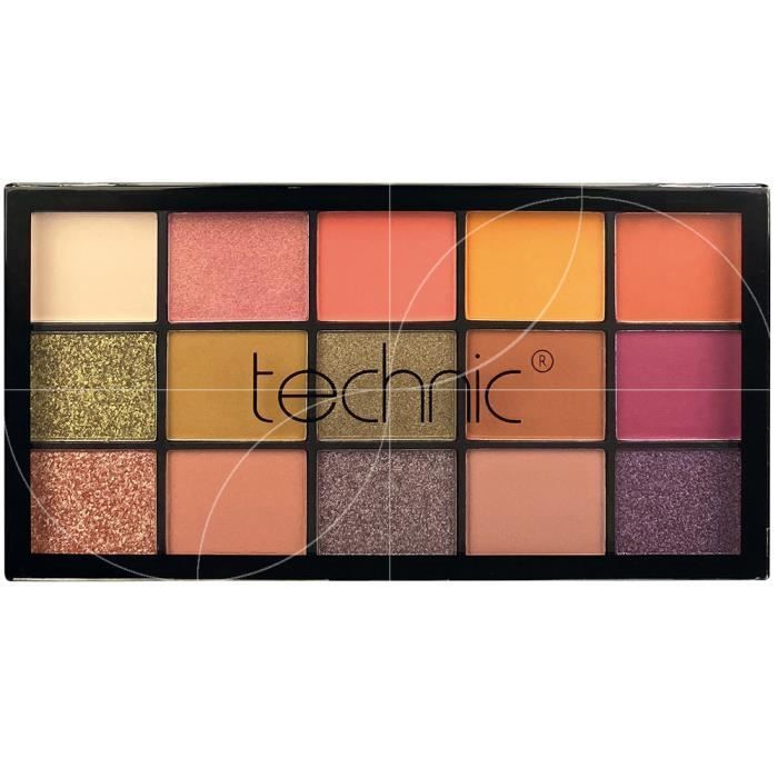 Cinnamon Swirl Palette de 15 Fards à paupières Orange