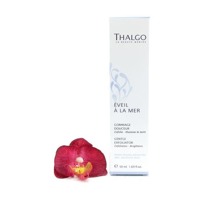 Gommage Douceur - Thalgo - Éveil à la Mer - 50ml - Exfoliation Mécanique et Chimique - Peaux Sèches