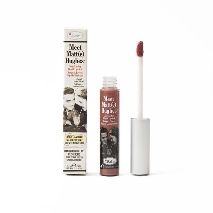 Rouge à lèvres - THE BALM - Meet Matte Hughes Committed - Fini mat - Longue tenue - 8 nuances disponibles