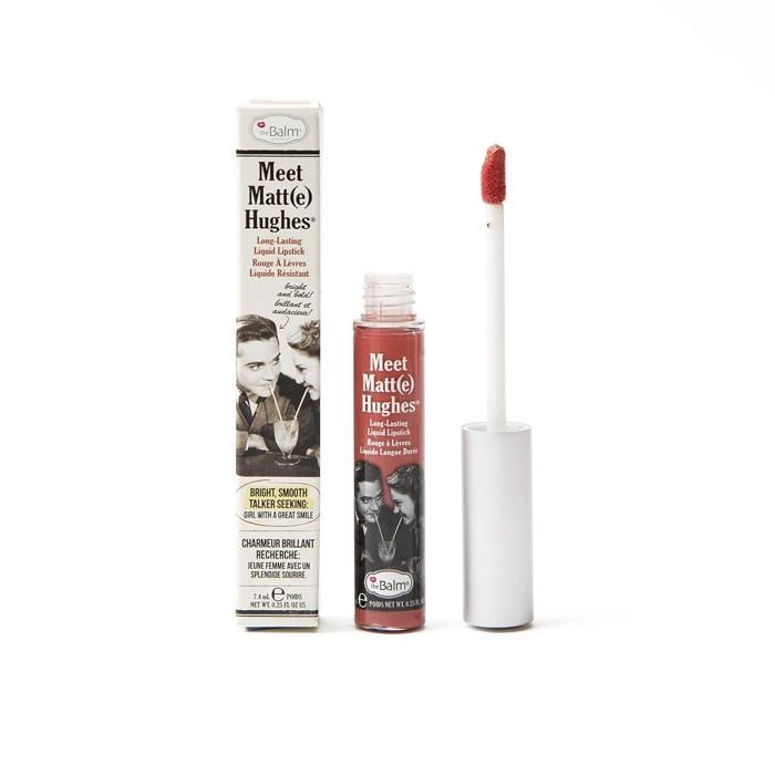 Rouge à Lèvres Liquide - THE BALM - Meet Matte Hughes Honest - Fini mat - Longue tenue - Application facile