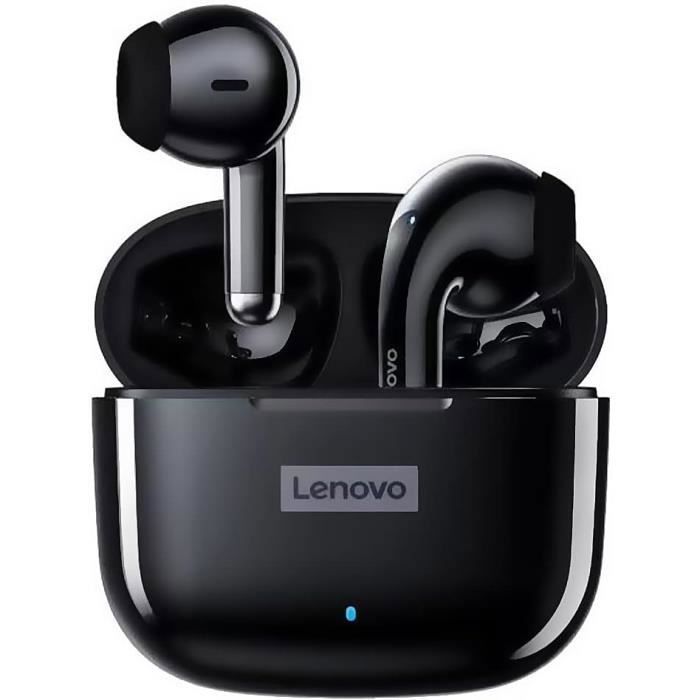 Écouteurs Intra-Auriculaires - Lenovo - Lp40 Pro - Bluetooth 5.1 - 25 Heures Autonomie - Étanche