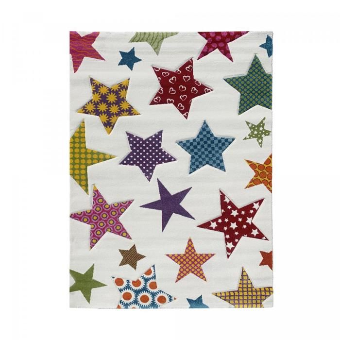 Tapis enfant - UNAMOURDETAPIS - IGAL START Multicolore - 80x150 cm - Polypropylène