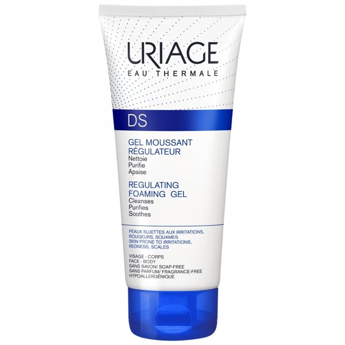 Gel Moussant - Uriage - DS Gel Moussant Régulateur - 150ml - Hypoallergénique - Mixte