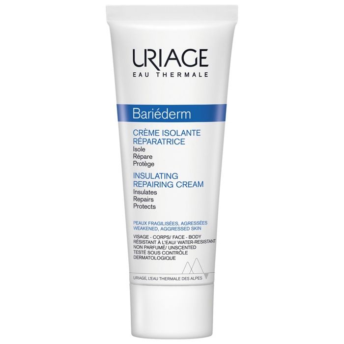 Crème isolante et réparatrice - Uriage - Bariéderm - 75 ml - Hypoallergénique - Pour peaux sensibles
