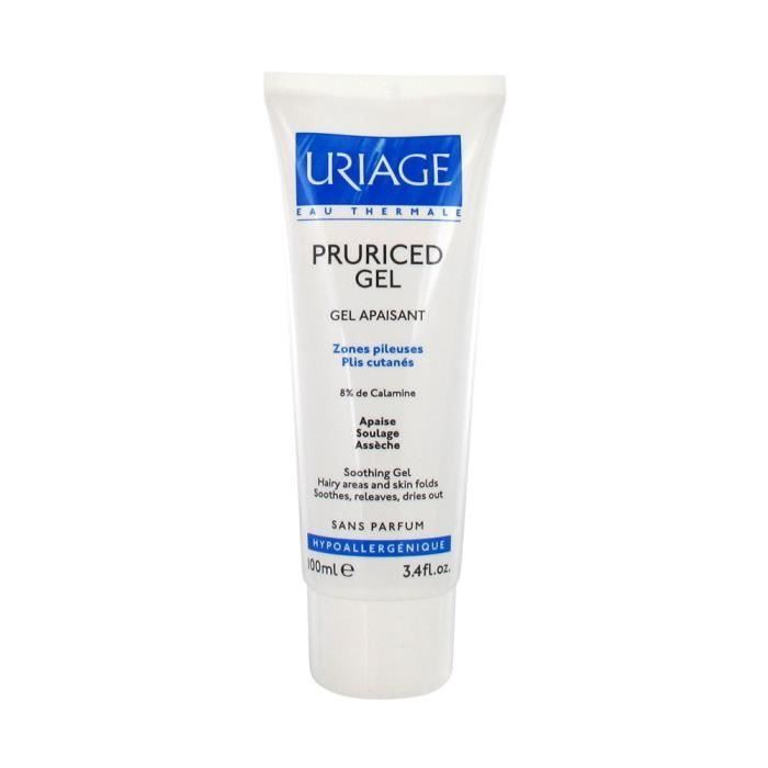 Gel Apaisant - Uriage - Pruriced - 100ml - Non Grasse - Haute Tolérance - Effet Fraîcheur
