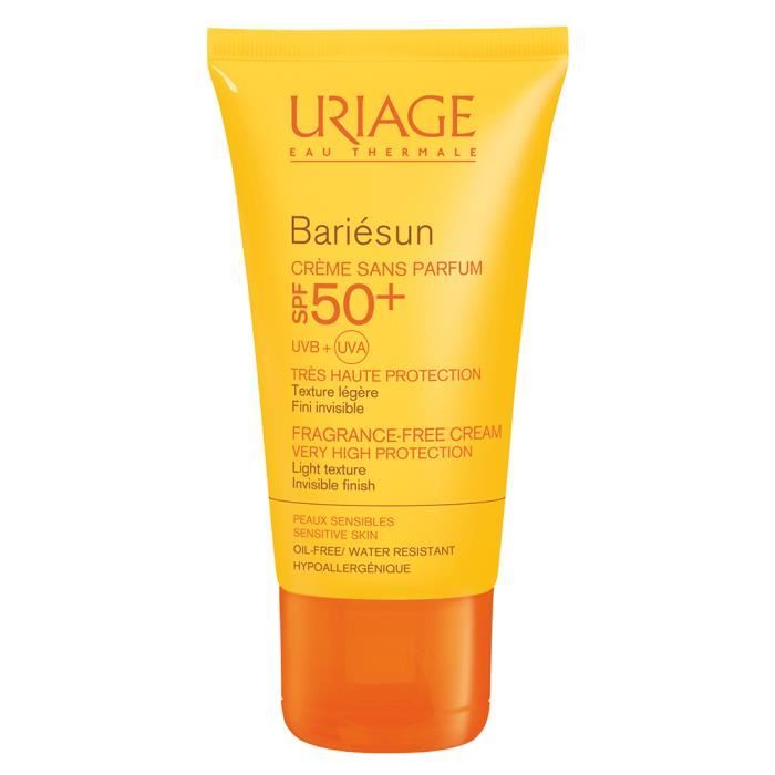 Uriage Bariésun Crème Visage Sans Parfum SPF50+ 50ml