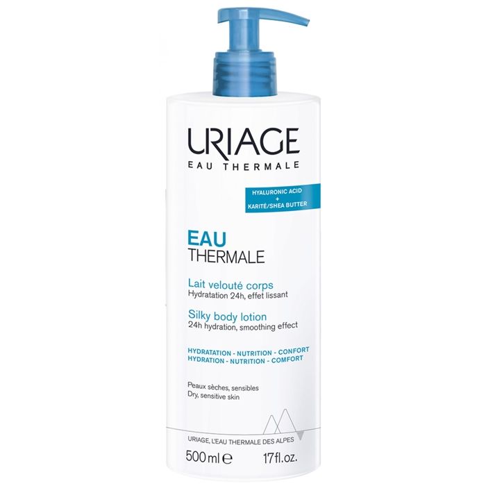 Lait Velouté Corps - Uriage - 500ml - Hydratant - Non gras - Acide hyaluronique