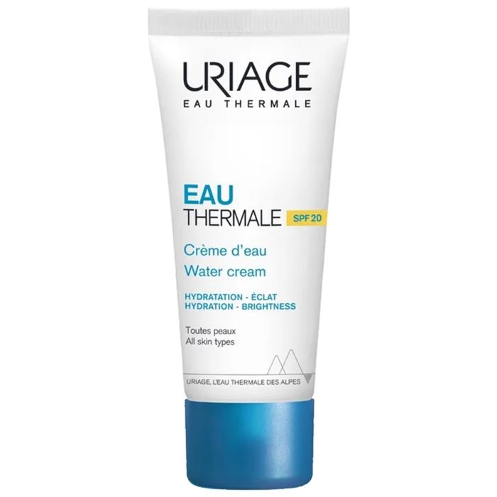 Crème hydratante - URIAGE - Crème d'Eau Légère - SPF20 - 40ml - Tous types de peau