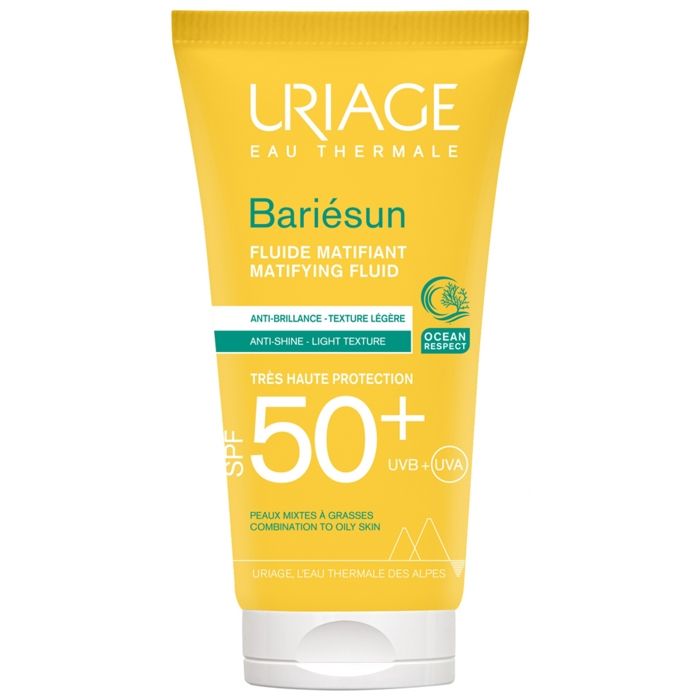 Fluide Solaire - URIAGE - Bariésun Mat - SPF50+ - Peaux Mixtes à Grasses - 50ml