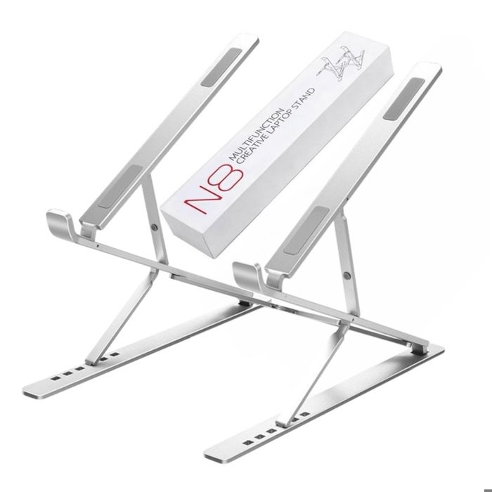 Support Ordinateur Portable - Venisymlis - Pliable - Aluminium - 11-17 pouces - Ergonomique