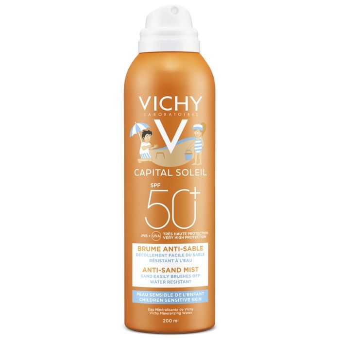 Vichy Capital Soleil Protection Solaire Brume Anti-Sable Enfant SPF50+ 200ml