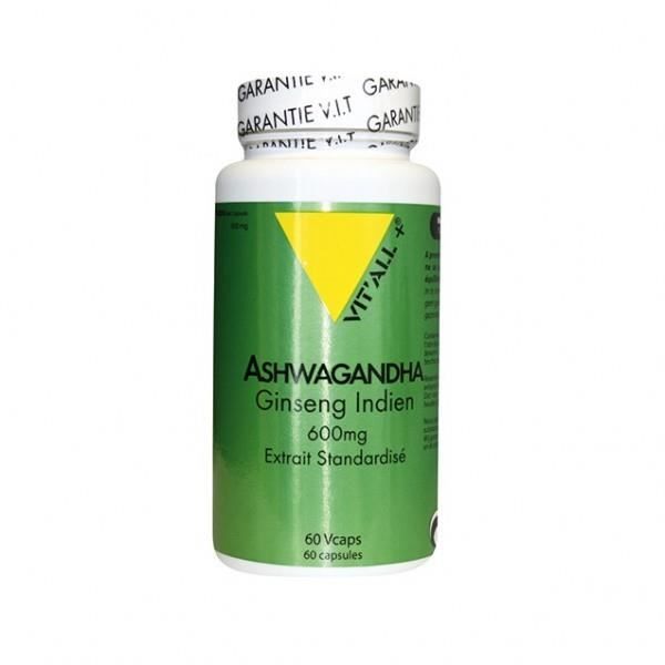 Vit'all+ Ashwagandha Bio 600mg 60 gélules