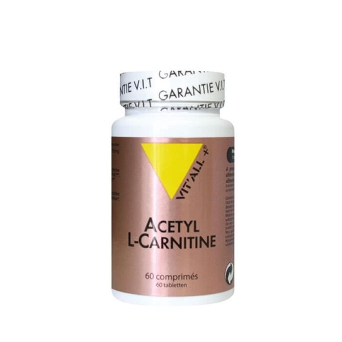 Vit'all+ Acétyl L-Carnithine 250mg 60 gélules végétales