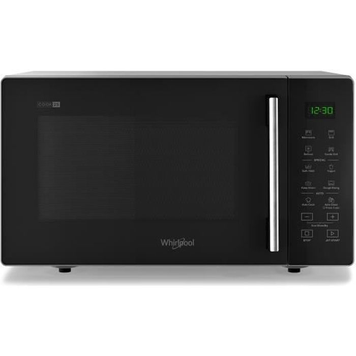 Micro-ondes combiné Whirlpool MWP 253 SB - 25 L - 900 W - Tactil - Noir