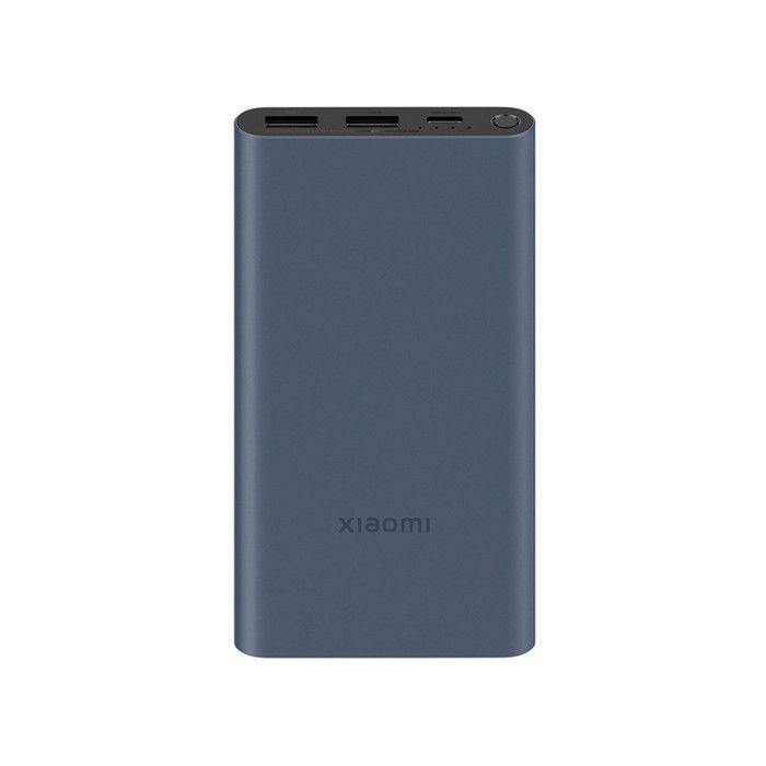 Power Bank - Xiaomi - 10000mAh - Charge rapide 22.5W - 2xUSB-A et 1xUSB-C - Couleur bleue
