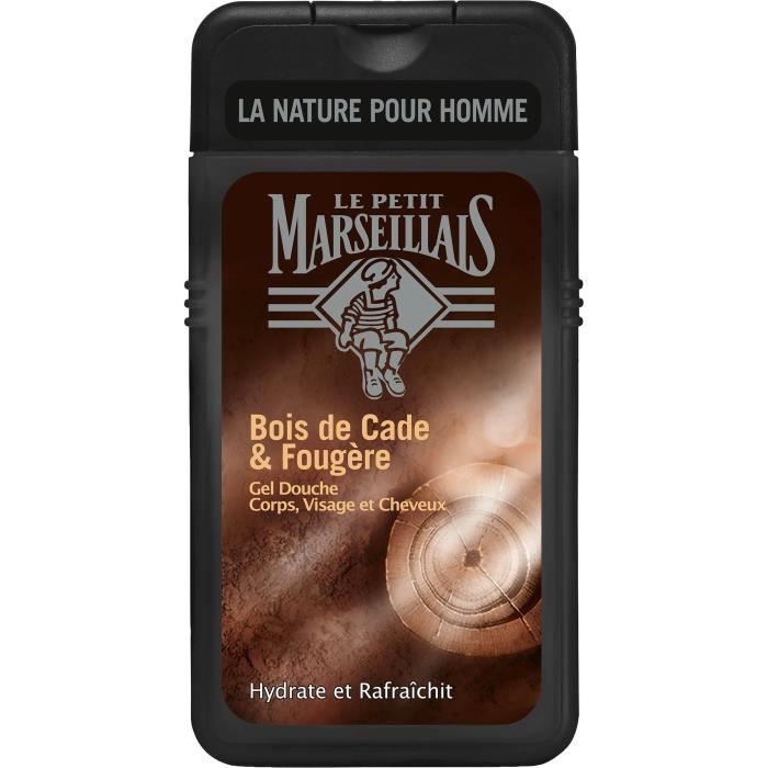 Le Petit Marseillais Gel Douche Homme Bois de Cade et Fougère 250ml
