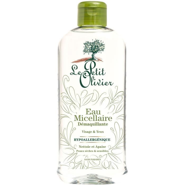 Eau micellaire démaquillante 400 ml Le petit olivier